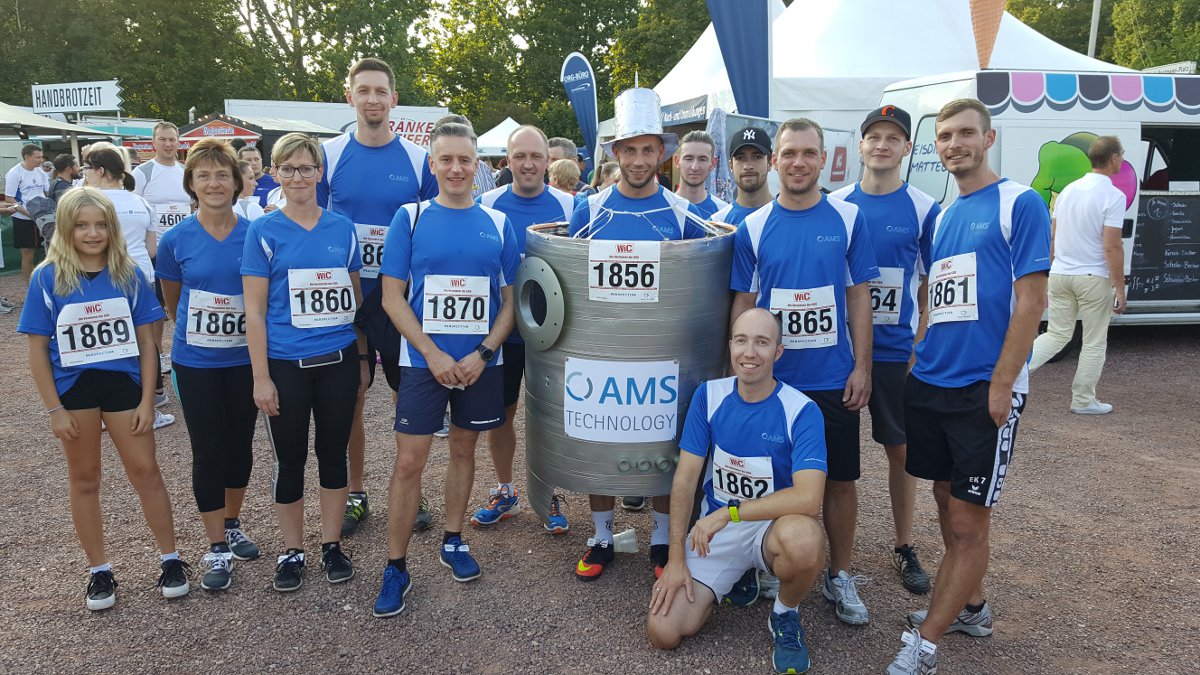 Chemnitzer Firmenlauf 2018 - AMS Technology GmbH war auch in diesem Jahr vertreten