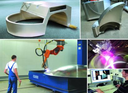 Welding assemblies and 3D plasma cutting with robot